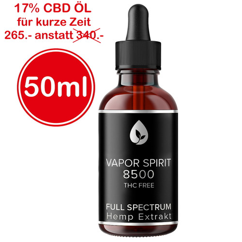 Bio CBD Öl THC Frei 18% 50ml Schweiz