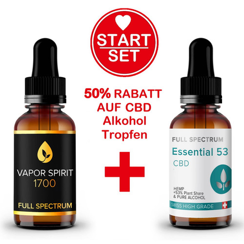 CBD Öl 17% kaufen Schweiz – Vollspektrum 10ml Set