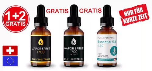 Vollspektrum CBD Öl 18% Gold + Silber 18% + Tinktur