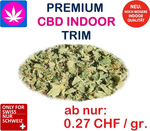 CBD Trim kaufen - Blüten Schnitt indoor