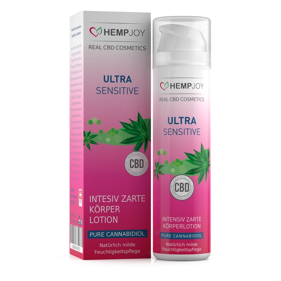 CBD Bodylotion – auch als Salbe & Handcreme | Sehr ergiebig