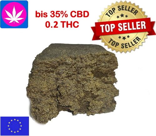 CBD Hash 1 kg - Haschisch Schwarzer Afghane