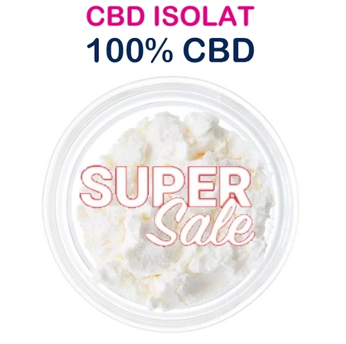 CBD Isolat kaufen | Neu 100% Rein Swiss Made