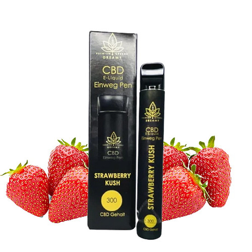 CBD Einweg Pen Strawberry Kush 300mg