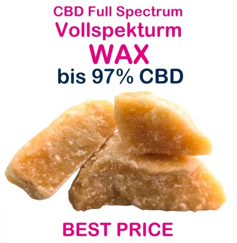 CBD Wax 97 % kaufen – Hochreines CBD Konzentrat aus der Schweiz