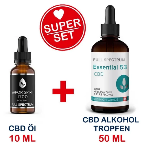 Bio Vollspektrum CBD Öl ohne Thc