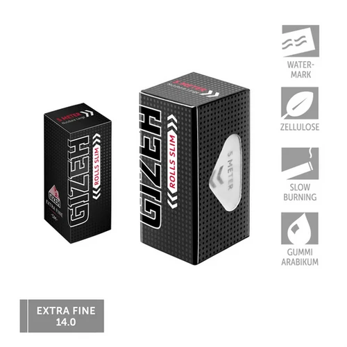 GIZEH Black Roll Slim 4,4 mm Zigarettenpapier