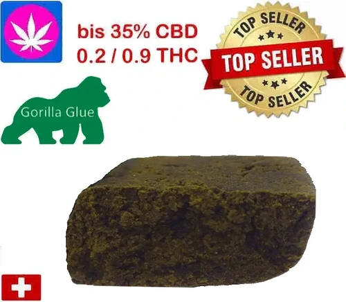 Gorilla Glue Hash - CBD Hashish Schweiz