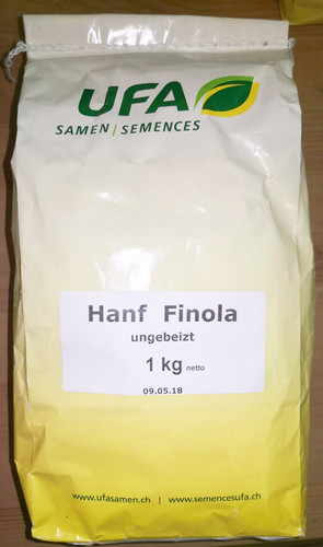 Hanfsamen Finola 1kg - Hanf Samen