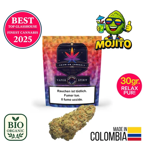 Mojito CBD Blüten kaufen Bio Schweiz