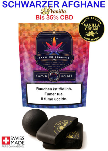 Black Afghan - Schwarzer Afghane CBD Hasch
