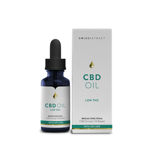 BIO CBD Öl Swissextract 18% Low THC