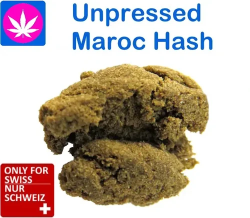 Ungepresster CBD Hash Maroc unpressed
