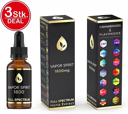 Vollspektrum CBD Öl 18% 10ml 3 Stk.