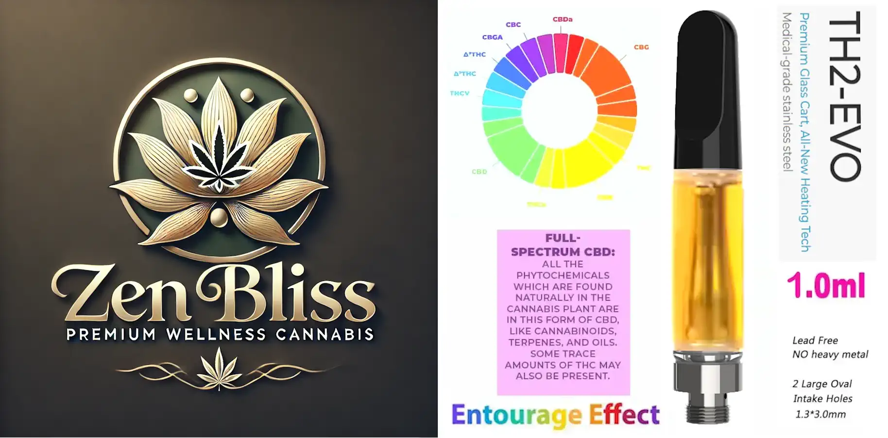 Full Spectrum CBD Vape Pen – Zen Bliss Live Resin